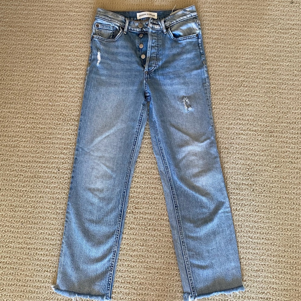 Denim Forum Arlo Straight Jeans